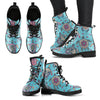 Sea Turtle Art Pattern Women Leather Boots