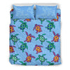 Sea Turtle Baby Pattern Duvet Cover Bedding Set