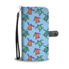 Sea Turtle Baby Pattern Wallet Phone Case