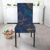 Sea Turtle Baby Print Dining Chair Slipcover-JORJUNE.COM