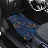 Sea Turtle Baby Print Front and Back Car Floor Mats