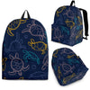 Sea Turtle Baby Print Premium Backpack