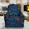 Sea Turtle Baby Print Recliner Slipcover-JORJUNE.COM