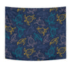 Sea Turtle Baby Print Tapestry