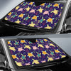 Sea Turtle Color Smile Car Sun Shade-JorJune
