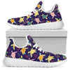 Sea Turtle Color Smile Mesh Knit Sneakers Shoes