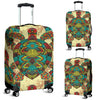 Colorful Sea Turtle Luggage Cover Protector