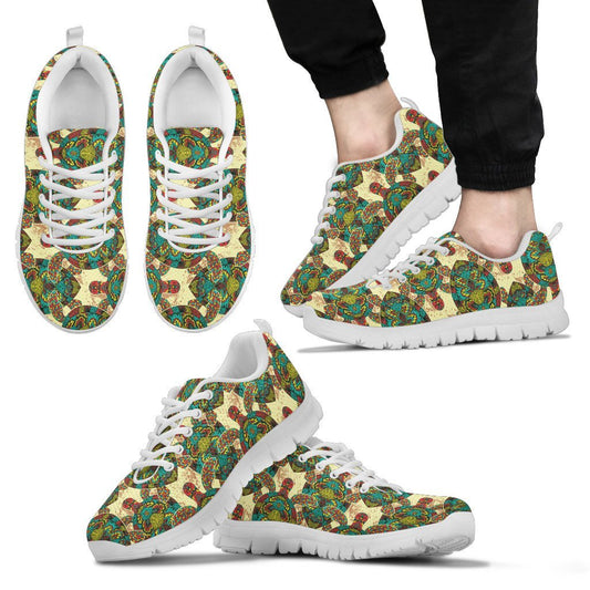 Colorful Sea Turtle Men Sneakers