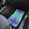 Sea Turtle Draw Front and Back Car Floor Mats