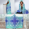 Sea Turtle Draw Hooded Blanket-JORJUNE.COM