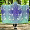 Sea Turtle Draw Hooded Blanket-JORJUNE.COM