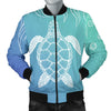 Sea Turtle Draw Men Casual Bomber Jacket