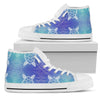 Sea Turtle Draw Men High Top Shoes