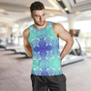 Sea Turtle Draw Men Tank Top