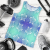 Sea Turtle Draw Men Tank Top