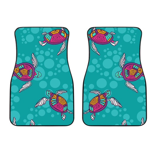 Sea Turtle Pattern Car Floor Mats