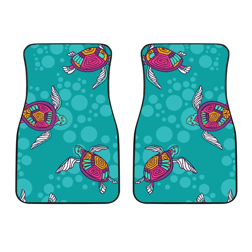 Sea Turtle Pattern Car Floor Mats