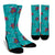 Sea Turtle Pattern Crew Socks