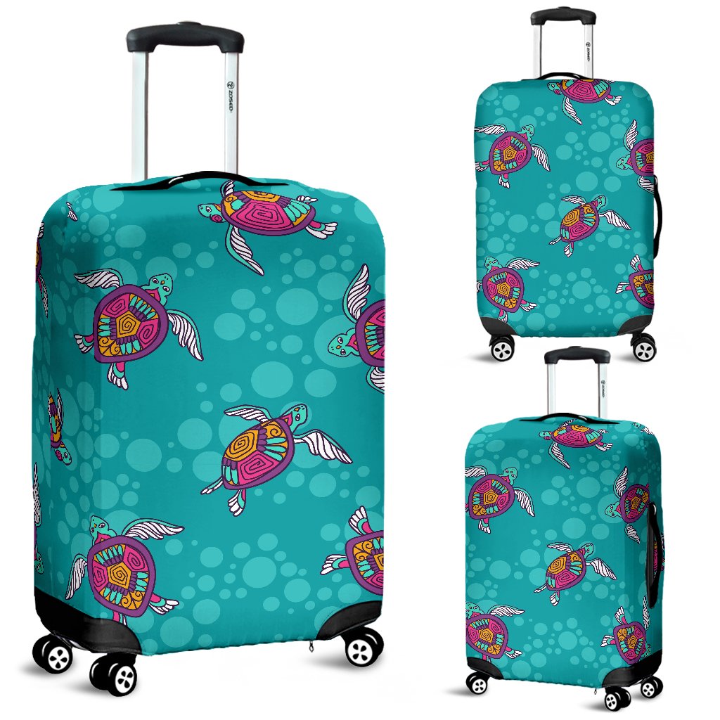 Sea Turtle Pattern Luggage Cover Protector