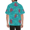 Sea Turtle Pattern Men Hawaiian Shirt