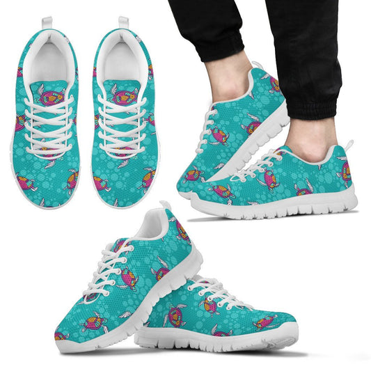 Sea Turtle Pattern Men Sneakers