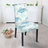 Sea Turtle Pattern Print Design T01 Dining Chair Slipcover-JORJUNE.COM