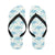 Sea Turtle Pattern Print Design T01 Flip Flops-JorJune