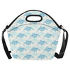 Sea Turtle Pattern Print Design T01 Neoprene Lunch Bag-JorJune