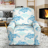 Sea Turtle Pattern Print Design T01 Recliner Slipcover-JORJUNE.COM