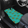 Sea Turtle Pattern Print Design T010 Car Floor Mats-JORJUNE.COM