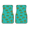 Sea Turtle Pattern Print Design T010 Car Floor Mats-JORJUNE.COM