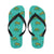 Sea Turtle Pattern Print Design T010 Flip Flops-JorJune