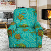 Sea Turtle Pattern Print Design T010 Recliner Slipcover-JORJUNE.COM