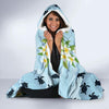 Sea Turtle Pattern Print Design T011 Hooded Blanket-JORJUNE.COM