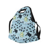 Sea Turtle Pattern Print Design T011 Neoprene Lunch Bag-JorJune