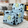 Sea Turtle Pattern Print Design T011 Recliner Slipcover-JORJUNE.COM