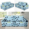 Sea Turtle Pattern Print Design T011 Sofa Slipcover-JORJUNE.COM