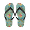 Sea Turtle Pattern Print Design T012 Flip Flops-JorJune