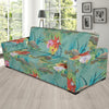 Sea Turtle Pattern Print Design T012 Sofa Slipcover-JORJUNE.COM