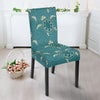 Sea Turtle Pattern Print Design T02 Dining Chair Slipcover-JORJUNE.COM