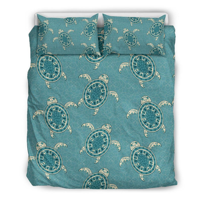 Sea Turtle Pattern Print Design T02 Duvet Cover Bedding Set-JORJUNE.COM