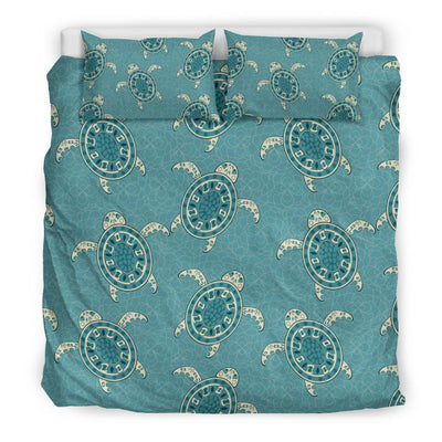 Sea Turtle Pattern Print Design T02 Duvet Cover Bedding Set-JORJUNE.COM