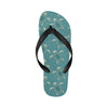 Sea Turtle Pattern Print Design T02 Flip Flops-JorJune