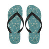 Sea Turtle Pattern Print Design T02 Flip Flops-JorJune