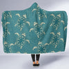 Sea Turtle Pattern Print Design T02 Hooded Blanket-JORJUNE.COM