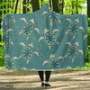 Sea Turtle Pattern Print Design T02 Hooded Blanket-JORJUNE.COM