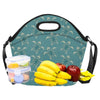 Sea Turtle Pattern Print Design T02 Neoprene Lunch Bag-JorJune