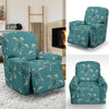 Sea Turtle Pattern Print Design T02 Recliner Slipcover-JORJUNE.COM