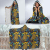 Sea Turtle Pattern Print Design T03 Hooded Blanket-JORJUNE.COM