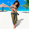 Sea Turtle Pattern Print Design T03 Sarong Pareo Wrap-JORJUNE.COM